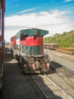 FXE AC4400 Locomotive in the yard